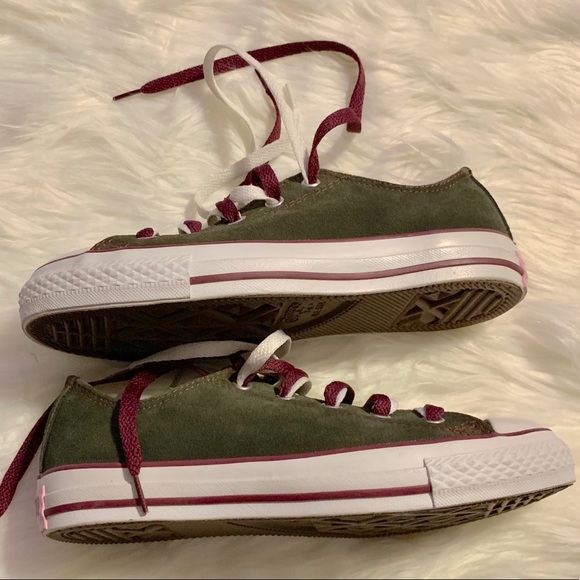 ❤️SOLD New leather Converse sneakers shoes - Picture 8 of 8